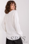 Sweter Damski Model BA-SW-8028.32 Ecru - Badu