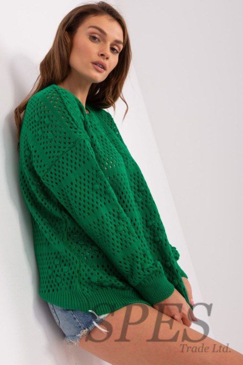 Sweter Damski Model BA-SW-9007.85P Green - Badu