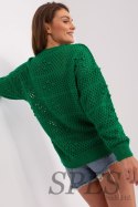 Sweter Damski Model BA-SW-9007.85P Green - Badu