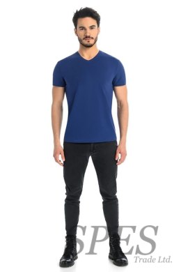 T-shirt Męski Model Dany V 1503 Jeans - Teyli