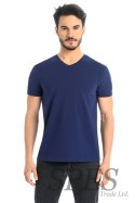 T-shirt Męski Model Dany V 1503 Navy - Teyli