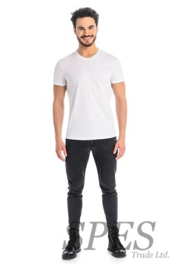 T-shirt Męski Model Luca 1502 White - Teyli