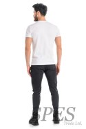 T-shirt Męski Model Luca 1502 White - Teyli