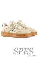 Buty Sportowe Model A185BE Beige - PRIMO