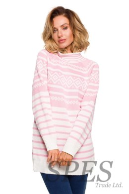 Sweter Damski Model MXS08 Pink - Moe