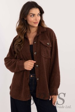 Koszula Damska Model DHJ-KS-15115.81 Brown - Italy Moda