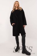 Płaszcz Damski Model DHJ-PL-19991.83P Black - Italy Moda