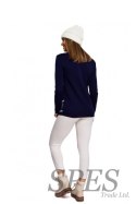 Sweter Damski Model MXS04 Navy - Moe