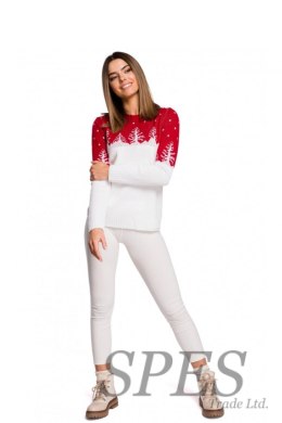 Sweter Damski Model MXS05 Red - Moe