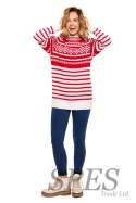 Sweter Damski Model MXS08 Red - Moe