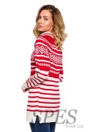 Sweter Damski Model MXS08 Red - Moe