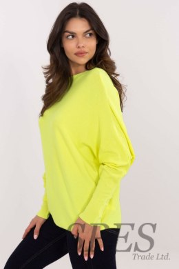 Sweter Damski Model DHJ-SW-8862.91 Fluo Yellow - Italy Moda