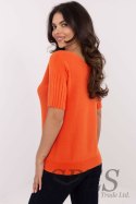 Sweter Damski Model DHJ-SW-9316.02P Orange - Italy Moda