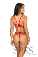 Biustonosz Półgorset Model V-10071 Sensual Paradise Red - Axami