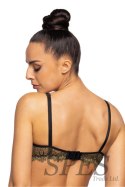 Biustonosz push up Biustonosz Push-up Model Chelsea M-3703/11 Khaki/Black - Mat