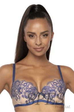 Biustonosz push up Biustonosz Push-up Model Frances M-3804/11 Beige/Navy - Mat