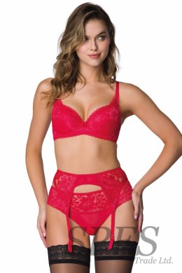 Biustonosz push up Biustonosz Push-up Model Hannah M-0115/11 Red - Mat