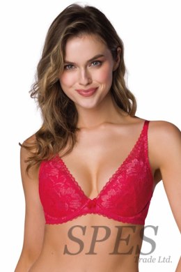 Biustonosz push up Biustonosz Push-up Model Hannah M-0115/11/1 Red - Mat