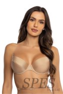 Biustonosz push up Biustonosz Push-up Model Kaja M-909/1 Beige 2 - Mat