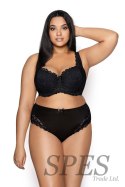 Biustonosz push up Biustonosz Usztywniany Model Carmela Big M-053/22 Black - Mat