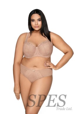 Biustonosz push up Biustonosz Usztywniany Model Carmela Big M-053/22 Beige - Mat