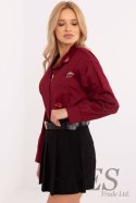 Koszula Damska Model DHJ-KS-9230.75P Bordo - Italy Moda