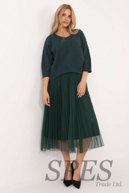 Sukienka Komplet Model MI-KMPL-24266.65P Dark Green - Italy Moda