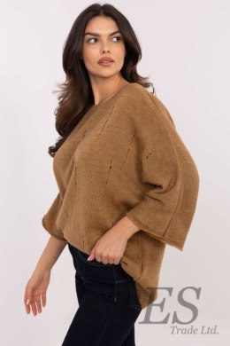 Sweter Damski Model DHJ-SW-9314.04P Camel - Italy Moda