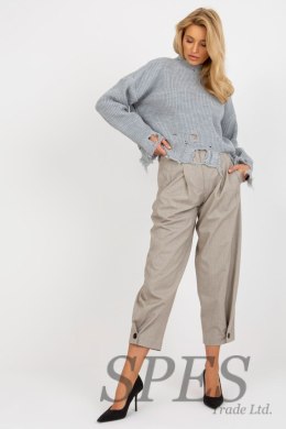 Sweter Damski Model LC-SW-0373.95P Grey - Rue Paris