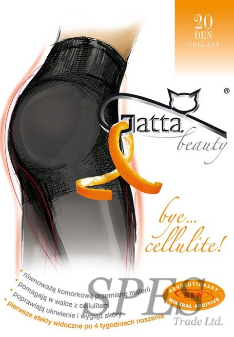 BYE CELLULITE- Rajstopy damskie 20 DEN Gatta nero 2/S