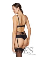 Gorsety, body, pasy Pas do pończoch Model Coco PPW Black - Gorteks