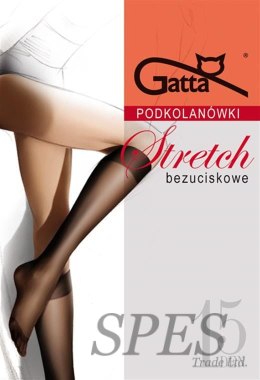 Podkolanówki Stretch Gatta 2-PAK beige uniwersalny