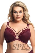 Biustonosz Soft Model Luisse K441 Bordo - Gorsenia Lingerie