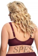 Biustonosz Soft Model Luisse K441 Bordo - Gorsenia Lingerie