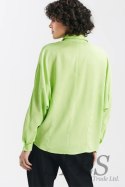 Bluzka oversize fason nietoperz B158 Limonka - Nife