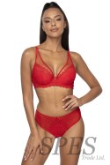 Biustonosz push up Biustonosz Push-up Model 0198/11 Estelle Red - Mat