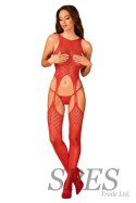 Bodystocking Model N122 Red - Obsessive