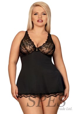 Komplet Model Luvae Babydoll Black - Obsessive