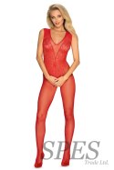 Bodystocking Model N112 Red - Obsessive