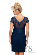 Koszulka nocna Koszula Nocna Model Ismena Dark Blue - Donna