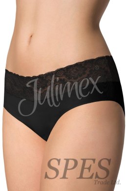 Figi Model Hipster panty Black - Julimex Lingerie