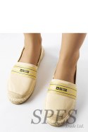 Beżowe espadryle Big Star LL274895 - Solea