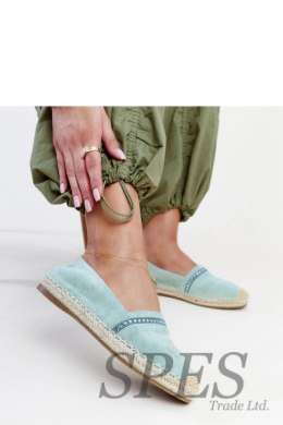 Zielone espadryle z cyrkoniami Abia - Solea