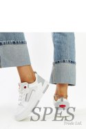 Białe sneakersy damskie CROSS JEANS - Solea