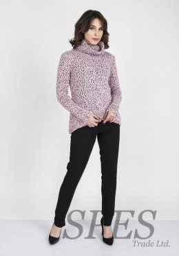 Sweter Nicola SWE 103 Różowy