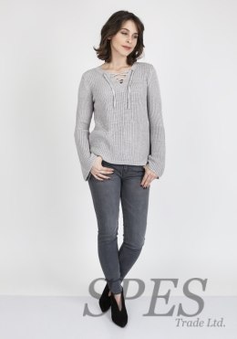 Sweter Kylie SWE 117 Szary