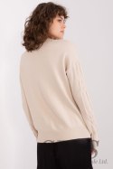 Sweter Damski Model AT-SW-2340.10 Light Beige - AT