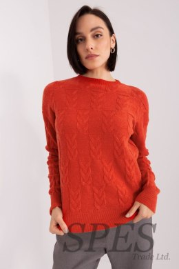 Sweter Damski Model AT-SW-2340.43 Dark Orange - AT