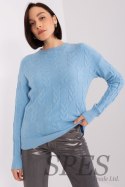 Sweter Damski Model AT-SW-2340.43 Light Blue - AT