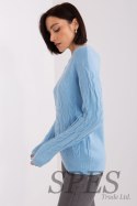 Sweter Damski Model AT-SW-2340.43 Light Blue - AT